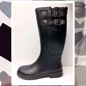 Chooka Top Solid Black Rain Boot size 6